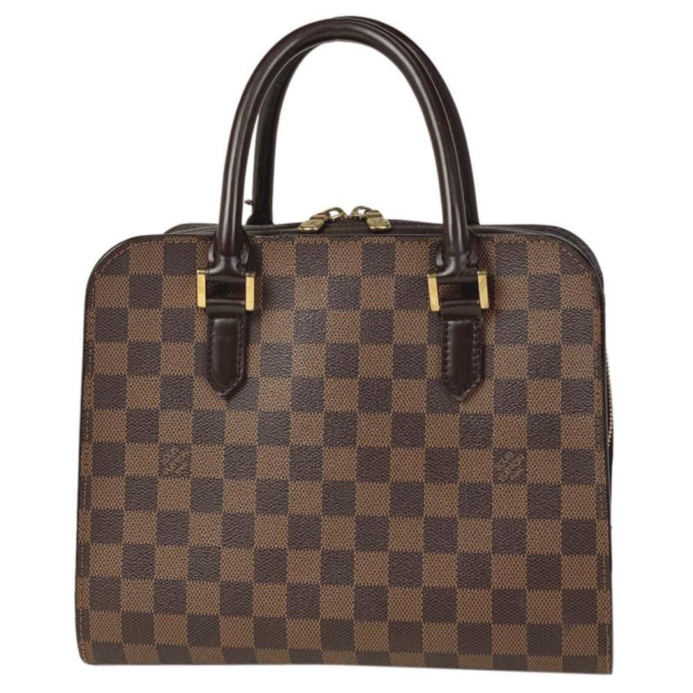 Louis Vuitton Triana Handbag Damier Brown